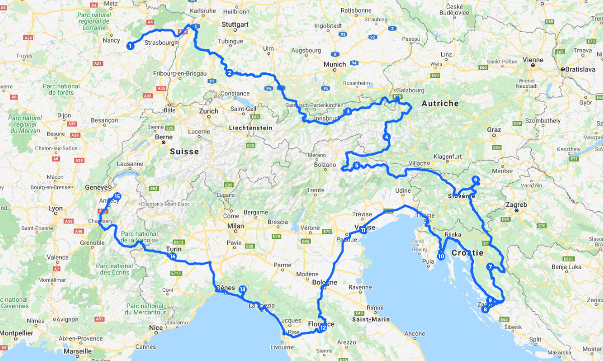 Carte Blue Rally Europe